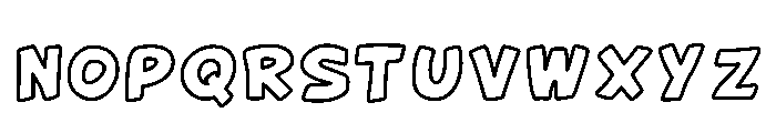 Comica Heroes Regular Font UPPERCASE
