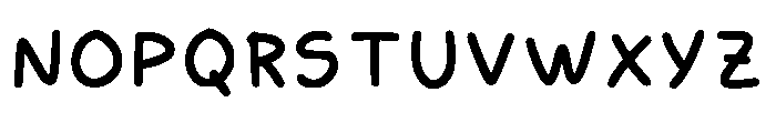 Coming Home Regular Font UPPERCASE