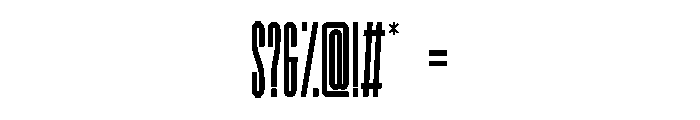 Comming Regular Font OTHER CHARS
