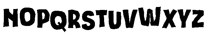 Common Place Regular Font UPPERCASE