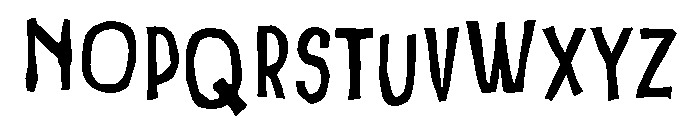 Common Place Regular Font LOWERCASE
