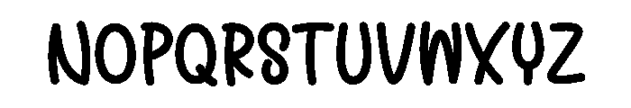Company Application Font UPPERCASE