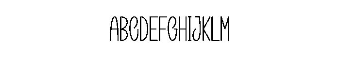 Compass Retro Font UPPERCASE
