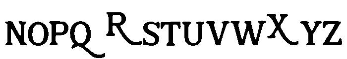 Compass_Rose Font LOWERCASE