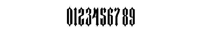 Compressed Font OTHER CHARS