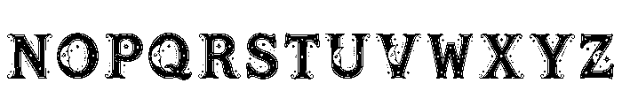 Compressio Regular Font LOWERCASE