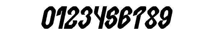 Computer Brain Bold Italic Font OTHER CHARS