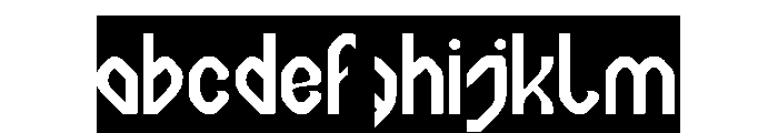 Computer Brain-Inverse FONT