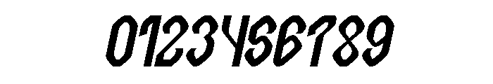 Computer Brain Italic Font OTHER CHARS