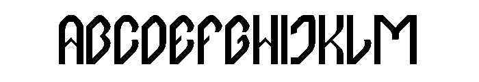 Computer Brain-Light Font UPPERCASE