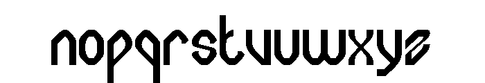 Computer Brain-Light Font LOWERCASE