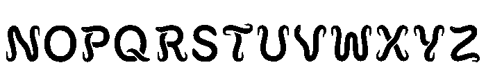 Conan Regular Font LOWERCASE