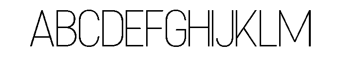 Concourse Thin FONT