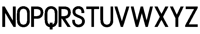 Concourse Font LOWERCASE