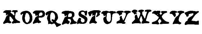 Concrete_Hype Font UPPERCASE
