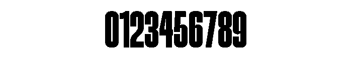 Condens Regular Font OTHER CHARS