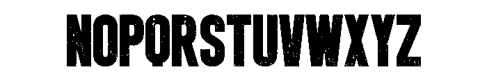 Condensa Regular Font LOWERCASE