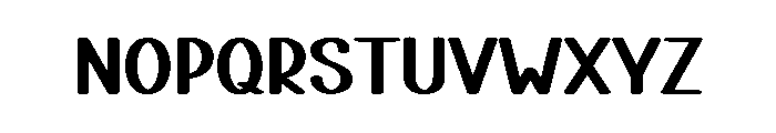 Condensia Font LOWERCASE