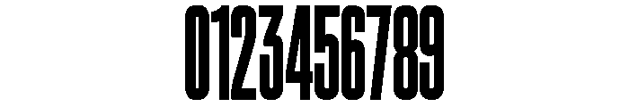 Condesned Sans Collection - Concrete Condensed Font OTHER CHARS