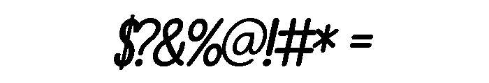 Condesned Sans Collection - Formare Condensed Italic Font OTHER CHARS