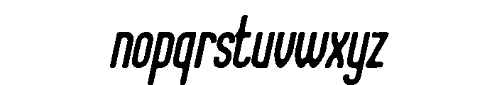 Condesned Sans Collection - Formare Condensed Italic Font LOWERCASE