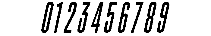 Condesned Sans Collection - LongLine Condensed Italic Font OTHER CHARS
