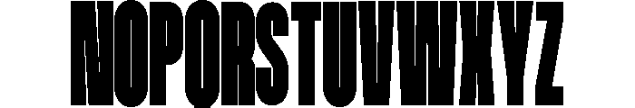 Condesned Sans Collection - Mawn Condensed Font UPPERCASE