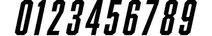 Condesned Sans Collection - Qudobo Condensed Italic Font OTHER CHARS