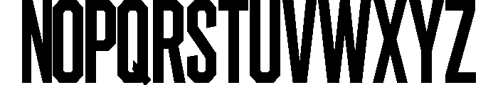 Condesned Sans Collection - Qudobo Condensed Font UPPERCASE