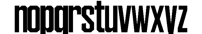 Condesned Sans Collection - Qudobo Condensed Font LOWERCASE