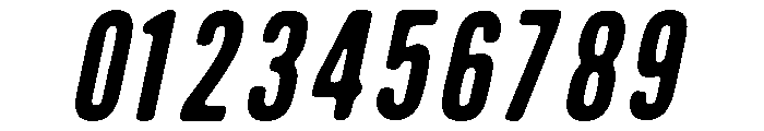 Condesned Sans Collection - Skyliner Condensed Italic Font OTHER CHARS