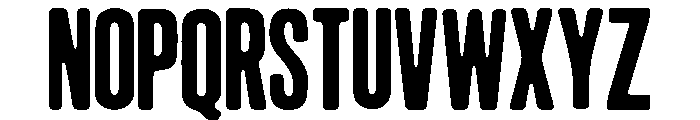 Condesned Sans Collection - Skyliner Condensed Font UPPERCASE