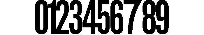 Condesned Sans Collection - Voltage Condensed Font OTHER CHARS