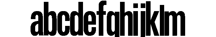 Condesned Sans Collection - Voltage Condensed FONT