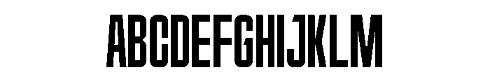 Condura Regular Font UPPERCASE