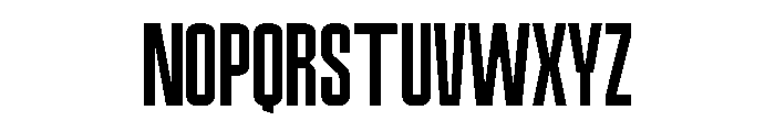 Condura Regular Font UPPERCASE