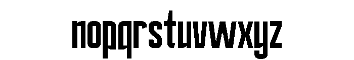 Condura Regular Font LOWERCASE