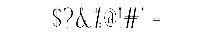 Coneberry Font OTHER CHARS