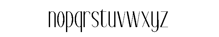 Coneberry Font LOWERCASE
