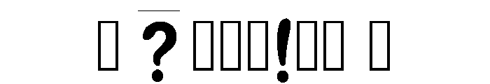 Coney Regular Font OTHER CHARS