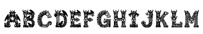 Congo Regular Font UPPERCASE