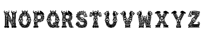 Congo Regular Font UPPERCASE