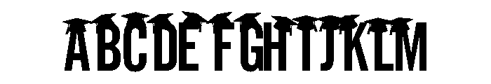 Congrats Orange Font UPPERCASE
