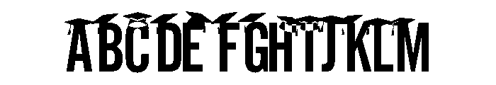 Congrats Purple Font UPPERCASE