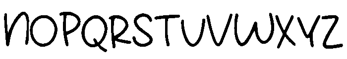 Conkerberry Font UPPERCASE
