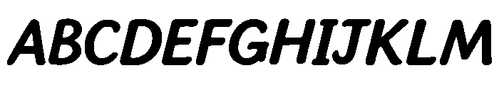 Connies Swetzarc Font UPPERCASE