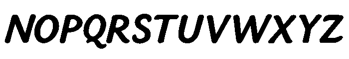 Connies Swetzarc Font UPPERCASE