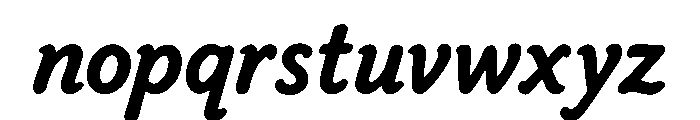 Connies Swetzarc Font LOWERCASE