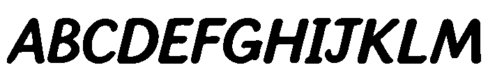 ConniesSwetzarc Font UPPERCASE