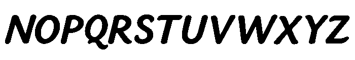 ConniesSwetzarc Font UPPERCASE